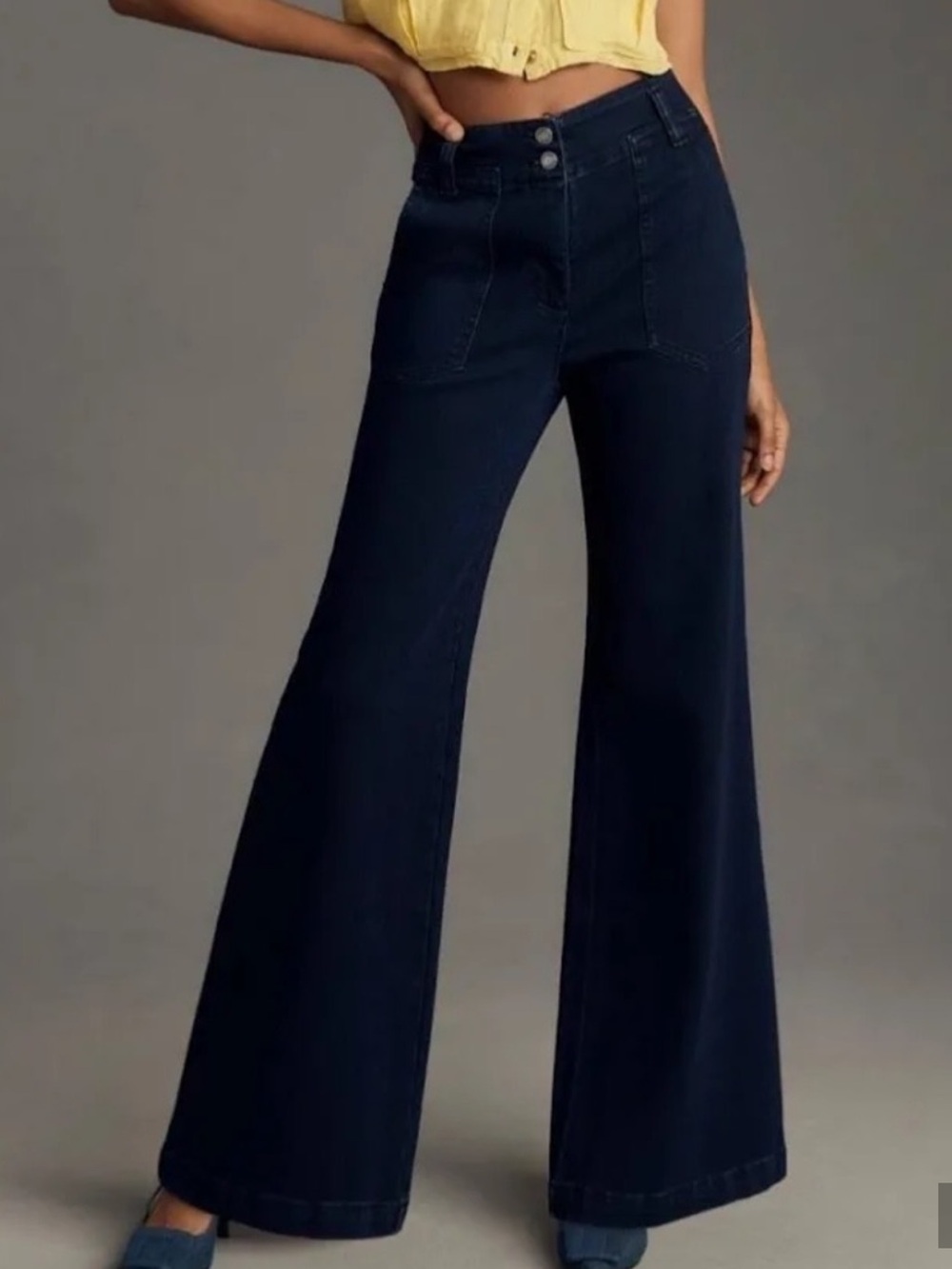 Maeve Naomi Wide Leg Jeans